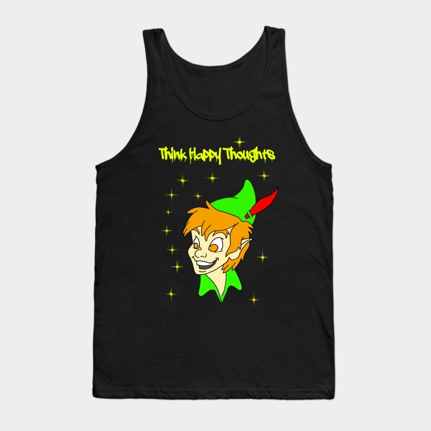 Think Happy Thoughts Tank Top by Blaze_Belushi